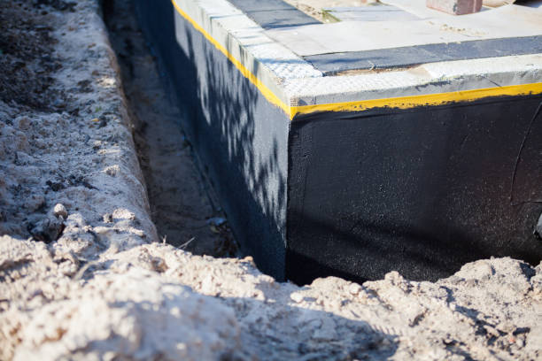 SJ Waterproofing Pros completing home waterproofing near Columbus, OH